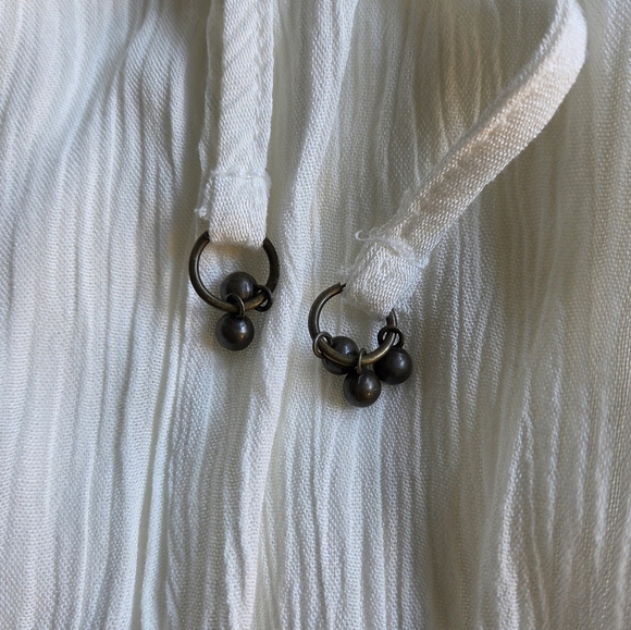 Cream Long Sleeve Forever21 Dress - Picture 7 of 8